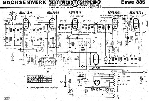 Eswe 335; Sachsenwerk bis 1945 (ID = 3048484) Radio