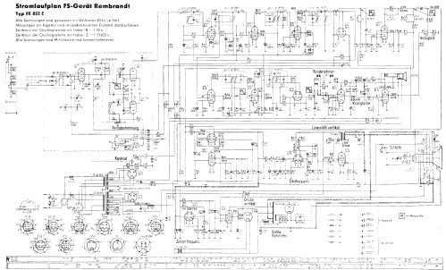 Rembrandt FE852E; Sachsenwerk Radeberg (ID = 3066522) Televisión