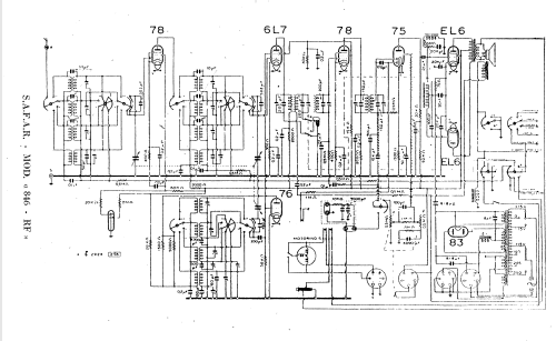 846 RF; SAFAR Società (ID = 1331892) Radio