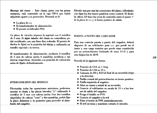 Cargador automático de baterías de 6 a 12 v. SK-3 ; Sales-Kit; Barcelona (ID = 1853863) Kit