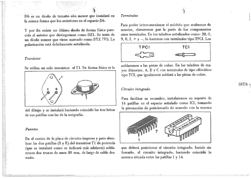 Fuente de Alimentación de Laboratorio SK-187 ; Sales-Kit; Barcelona (ID = 2917973) Power-S