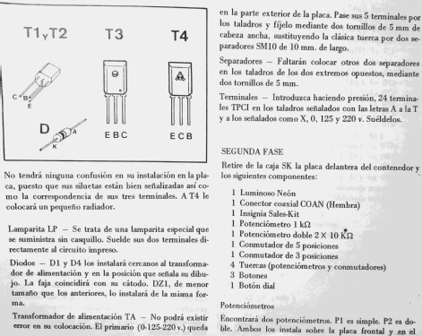 Generador de BF SK-71 / 1975; Sales-Kit; Barcelona (ID = 2511199) Equipment