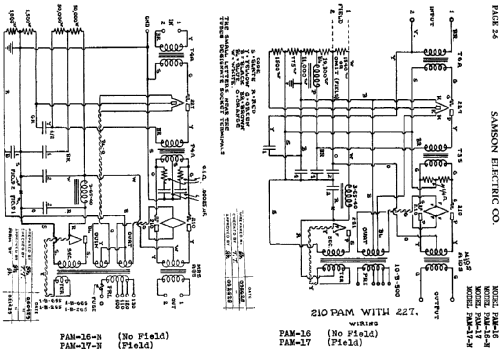 PAM-16 ; Samson Electric Co., (ID = 444234) Ampl/Mixer