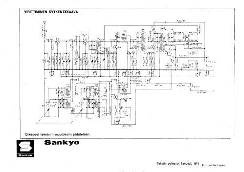 Cassette Recorder ST-215FL; Sankyo Seiki Mfg.Co. (ID = 1481445) Radio