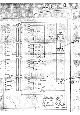 Multimeter M-525B; Sansei Electronics (ID = 2883635) Equipment