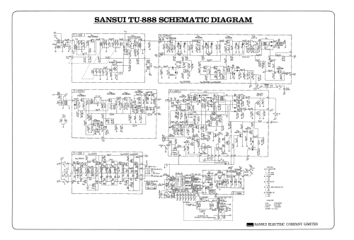 Solid State Stereophonic Tuner TU-888; Sansui Electric Co., (ID = 1058923) Radio