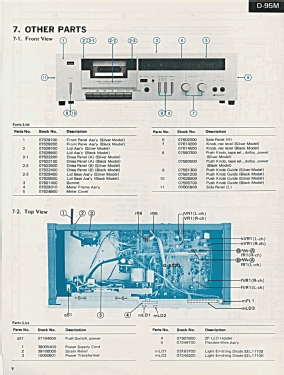 Stereo Cassette Deck D-95M; Sansui Electric Co., (ID = 3104642) R-Player