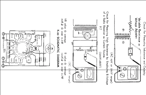 Multimeter K-20; Sanwa Electric (ID = 1006180) Equipment