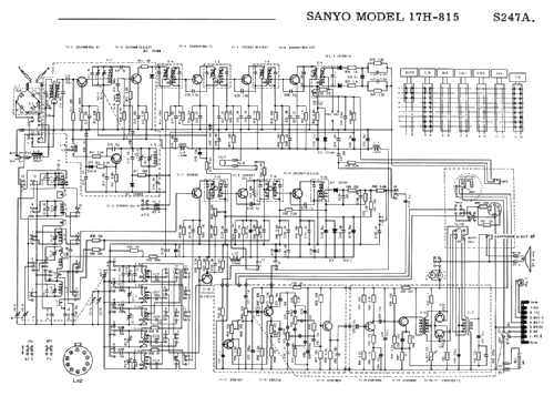 Transworld 17H-815; Sanyo Electric Co. (ID = 1684669) Radio