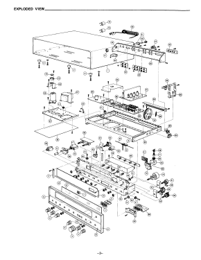 Stereo Receiver DCX-1000K ; Sanyo Electric Co. (ID = 3004247) Radio