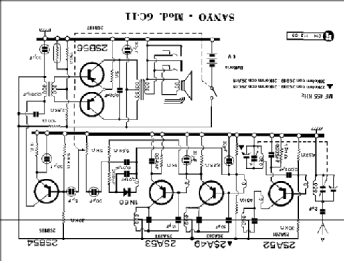 6 Transistor Super Het 6 C-11; Sanyo Electric Co. (ID = 877530) Radio