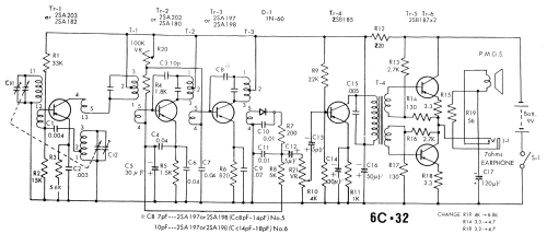 6C-32; Sanyo Electric Co. (ID = 756213) Radio