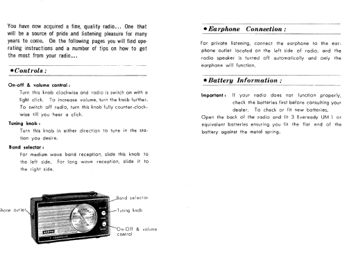 7L-706N; Sanyo Electric Co. (ID = 2293524) Radio