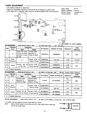 BassXpander MGR800D; Sanyo Electric Co. (ID = 2948035) Radio