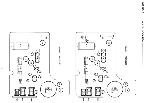 Portable Cassette Recorder M-2522E and M-2522Z; Sanyo Electric Co. (ID = 1772547) R-Player