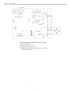 FM/AM Receiver RP5110; Sanyo Electric Co. (ID = 2990334) Radio