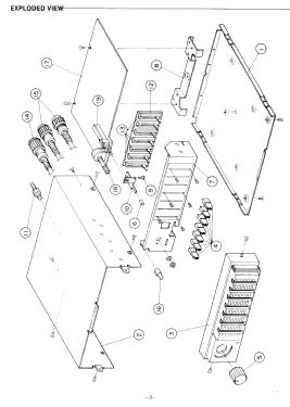 Graphic Equalizer FT-E30; Sanyo Electric Co. (ID = 2821238) Ampl/Mixer