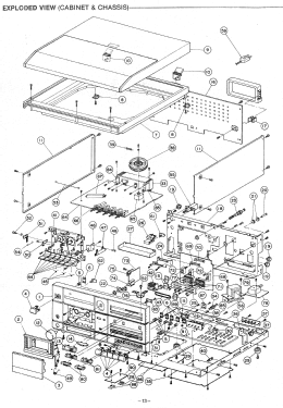 Stereo Component System GXT200; Sanyo Electric Co. (ID = 2748240) Sonido-V