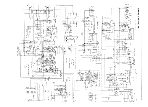 GXT-4512K; Sanyo Electric Co. (ID = 646991) Radio