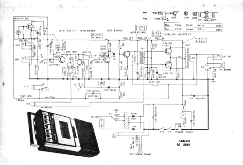 M 2218; Sanyo Electric Co. (ID = 1992263) R-Player