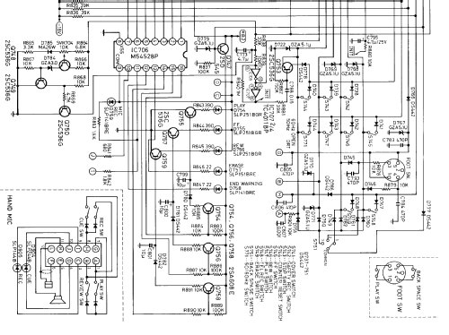 Memo-Scriber TRC-8700; Sanyo Electric Co. (ID = 1881772) R-Player