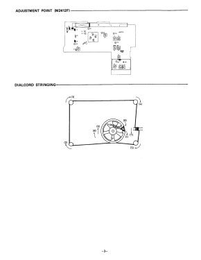 Portable Radio Cassette Recorder with Mike Mixing M-2412F; Sanyo Electric Co. (ID = 2970814) Radio