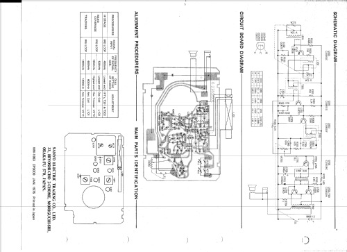 RP-1250; Sanyo Electric Co. (ID = 1205886) Radio