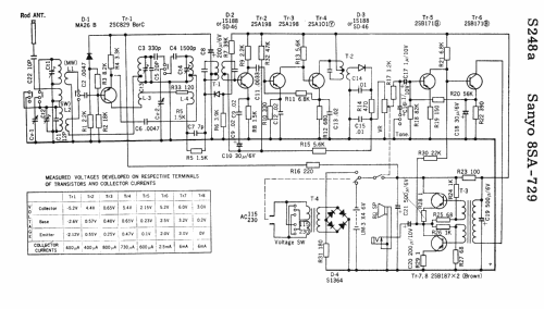 Vocal 36 8SA-729; Sanyo Electric Co. (ID = 1715754) Radio