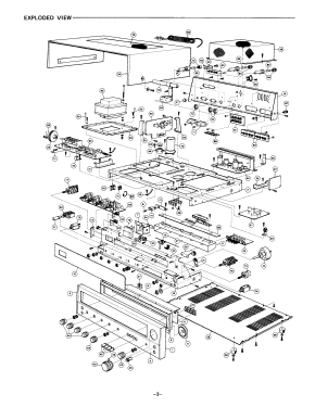 Stereo Receiver DCX-2000K; Sanyo Electric Co. (ID = 3003581) Radio