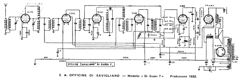 Spinetta 40 Ch= Di Super 7; Savigliano, Officine (ID = 2611225) Radio