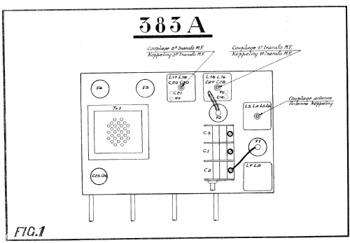 Super Ondolina 383A; SBR Société Belge (ID = 1320500) Radio