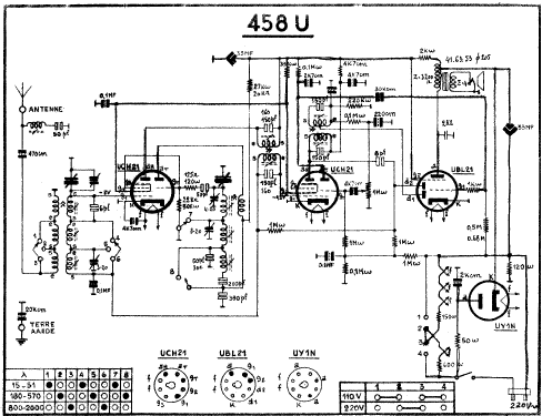 458U; SBR Société Belge (ID = 3107075) Radio