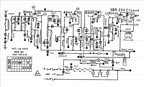 Super Ondolina 534C2; SBR Société Belge (ID = 91220) Radio