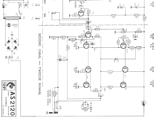 Amplifier AS2120; SBR Société Belge (ID = 149350) Ampl/Mixer