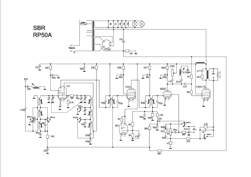 Ceres RP50; SBR Société Belge (ID = 1472271) Radio