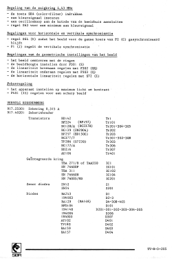 Draagbare TV ontvanger 205; SBR Société Belge (ID = 3120495) Television