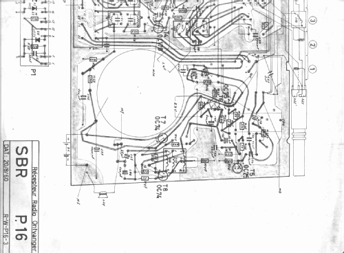 P16; SBR Société Belge (ID = 150240) Radio