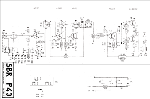 P43; SBR Société Belge (ID = 1186916) Radio