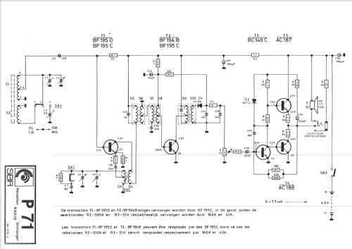 P71; SBR Société Belge (ID = 1470318) Radio