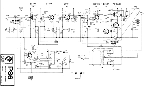 P86; SBR Société Belge (ID = 1472193) Radio