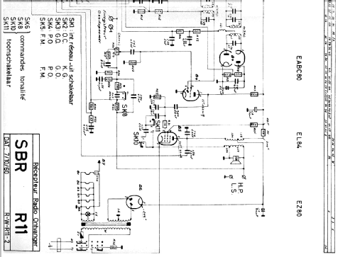 R11; SBR Société Belge (ID = 2115278) Radio