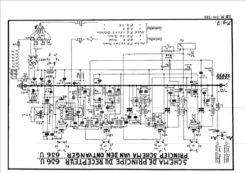 Super Ondolina 636U4; SBR Société Belge (ID = 1456707) Radio