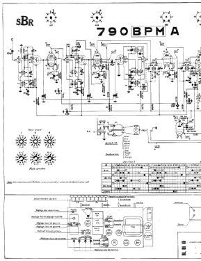 Super Ondolina 790A BPM; SBR Société Belge (ID = 3110117) Radio