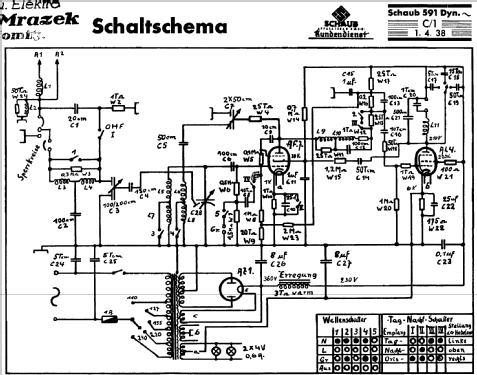 591Dyn~ ; Schaub und Schaub- (ID = 305110) Radio