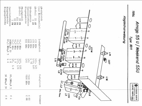 Amigo 55U Type 9011; Schaub und Schaub- (ID = 18230) Radio