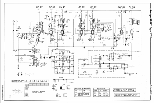 Amigo 58U Type 9028; Schaub und Schaub- (ID = 37209) Radio