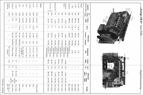 Amigo 58U Type 9028; Schaub und Schaub- (ID = 37210) Radio