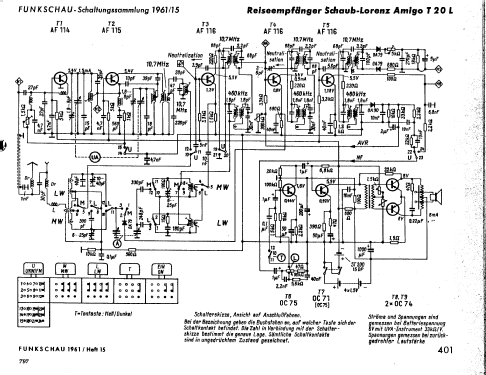 Amigo T20K; Schaub und Schaub- (ID = 27469) Radio