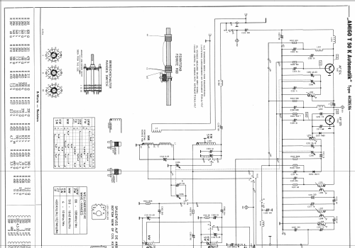 Amigo T50K Automatik; Schaub und Schaub- (ID = 39988) Radio