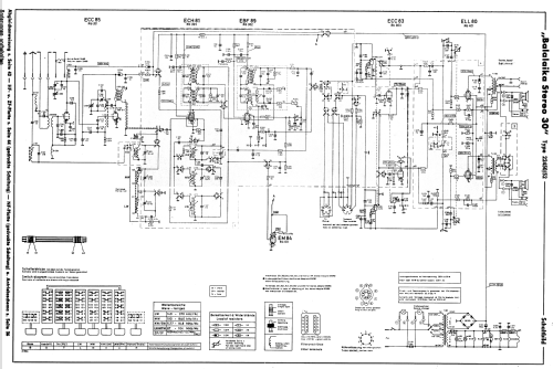 Balalaika Stereo 30 22450; Schaub und Schaub- (ID = 52079) Radio